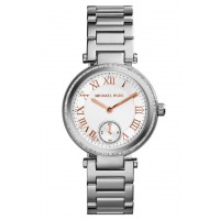 ساعة مايكل كورس Michael Kors Skylar - Small Crystal Bezel Bracelet Watch, 33mm